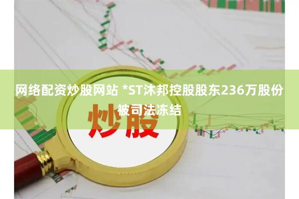 网络配资炒股网站 *ST沐邦控股股东236万股份被司法冻结